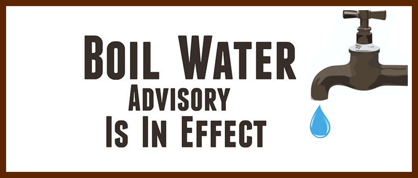 Boil Water Advisory